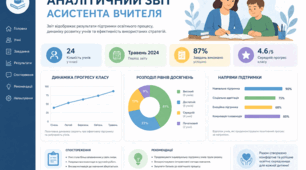 АНАЛІТИЧНИЙ ЗВІТ АСИСТЕНТА ВЧИТЕЛЯ в інклюзивному класі за ІІ семестр