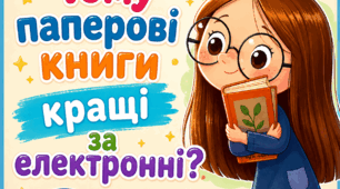 Чому паперові книги найкращі для дітей?