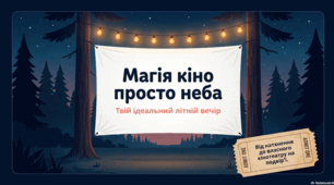 Традиції кіно просто неба та культурні проекти в Україні