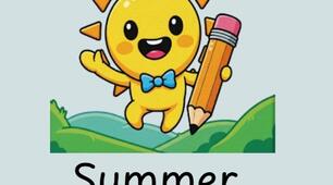 Літні англомовні прописи-історія з сонечком Промінчиком (Summer with Prominchik).