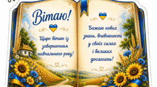 Вітальні листівки у формі книжечки