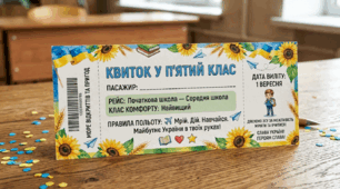 Квиток у 5 клас
