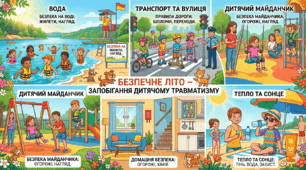 "БЕЗПЕЧНЕ ЛІТО". ПАМ'ЯТКА З БЕЗПЕКИ ЖИТТЄДІЯЛЬНОСТІ ТА ЗАПОБІГАННЯ ДИТЯЧОГО ТРАВМАТИЗМУ НАПЕРЕДОДНІ ЛІТНІХ КАНІКУЛ