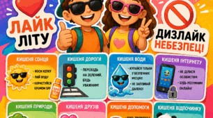 Правила безпеки на літні канікули (1-5 класи). «Літо у стилі TikTok KIDS»