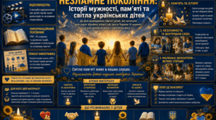 Виховний кейс «Незламне покоління: Історії мужності, пам'яті та світла українських дітей»