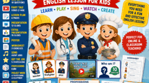 Mega Pack "Professions" (Професії): Flashcards, Games, Video & Project Work. ЗДО
