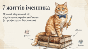 «Сім життів іменника: подорож світом відмінків» 🐱📚✨