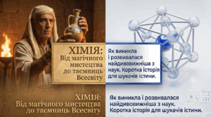 Презентація "Як виникла і розвивалась наука хімія" 7 клас НУШ