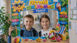 🌞 Фоторамка «Літній шкільний табір» для яскравих та незабутніх світлин!