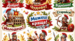 Мотиваційні стікери для оцінювання учнів на уроках історії в 6 класі