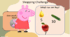 Shopping Challegle with Peppa Pig