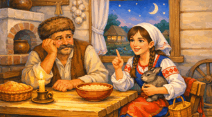 Пазл 🌟 Народна казка🌟 "Мудра дівчина"🌟