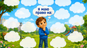 Інтерактивна дидактична картка «Я маю право на…»