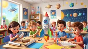 🚀 Сценарій 6-го дня табірної зміни «День Космічних Мандрівників та Зіркових Відкриттів» (1–5 класи)