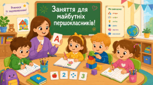 10 занять для майбутніх першокласників