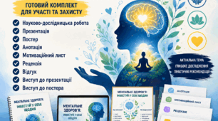МАН з психології «Ментальне здоров'я: інвестуй у себе щодня». Повний комплект матеріалів для захисту