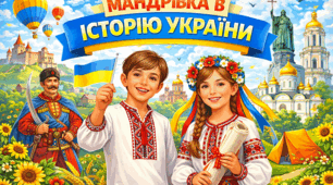 Презетація "Мандрівка в історію України" .  Для літнього шкільного табору