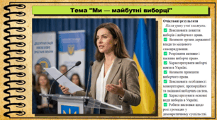 Ми — майбутні виборці. Громадянська освіта. 9 клас. НУШ (2026). До підручника Васильків І. та ін.