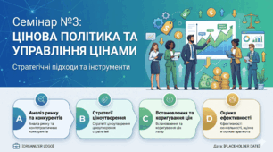 Семінар №3: Цінова політика управління цінами