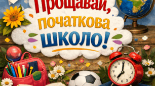 Розтяжка «Прощавай, початкова школо!» (2 та 4 частини)