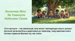 Літо: Як уникнути небезпек спеки.