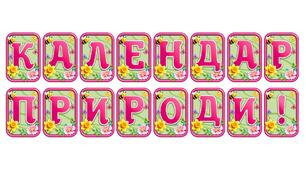 Створіть святкову атмосферу з розтяжкою «Календар природи!» в сучасному 3D-дизайні