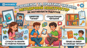 Як мотивувати підлітків до читання? Практичний кейс-стаді та «Методичний конструктор» для сучасного вчителя 📖✨Презентація + готові матеріали для роботи