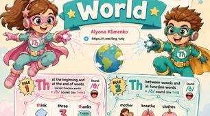 Phonics cards, Phonics for young learners, Брошура правил читання