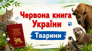Червона книга України. Тварини.