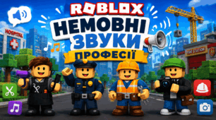 Презентація «Roblox. Немовні звуки професій»