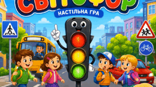 Рухлива гра "Світофор"