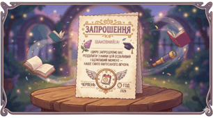 Запрошення на випускний вечір