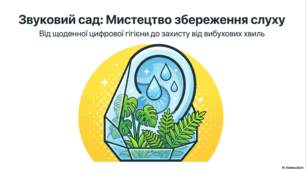 Звуковий сад: Мистецтво збереження слуху