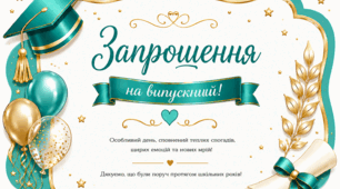 Запрошення на випускний