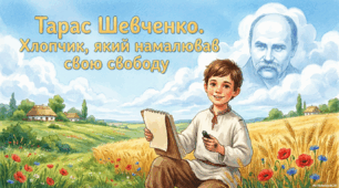Презентація на тему "Тарас Шевченко. Хлопчик, який намалював свою свободу"