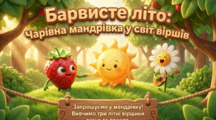 Барвисте літо: Чарівна мандрівка у світ віршів