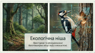 Презентація "Екологічна ніша" 11 клас