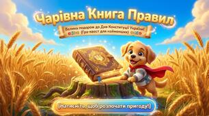"Чарівна Книга Правил. Подорож до Дня Конституції».