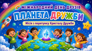 Міжнародний день друзів  «Планета Дружби: Місія з порятунку Кристалу Дружби» (1-5 клас)