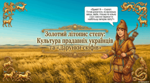 Презентація "Культура й віра прадавніх українців. Історичне оповідання Івана Білика «Дарунки скіфів»"