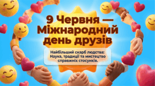 Презентація "9 червня Міжнародний день друзів"