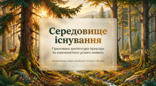 Презентація "Середовище існування" 11 клас