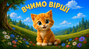 🐱 Вивчаю вірші, покращую пам'ять "Кошеня" Платон Воронько