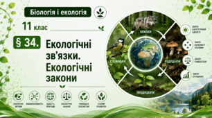 Екологічні зв’язки. Екологічні закони