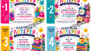 Педагогічна лотерея (веселі передбачення на відпустку)