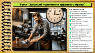 Загальні положення трудового права. Правознавство. 9 клас. НУШ (2026). До підручника Васильків І. Д., Кравчук В. М.