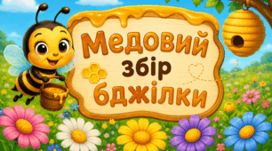 Медовий збір бджілки. Ділення на 2