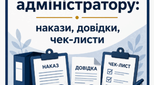Зразок наказу: «Про організацію роботи з попередження вербування неповнолітніх та профілактики насильницької поведінки»