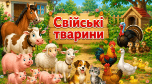 Свійські тварини і їх дітки
