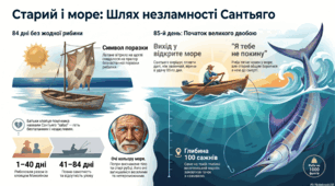 Ернест Міллер Хемінгуей. Життєвий та творчий шлях. Повість "Старий і море"